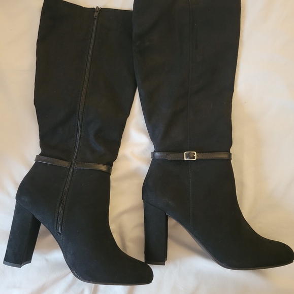 NWT Women's Black LC Lauren Conrad Boots (size 10) - Picture 1 of 11